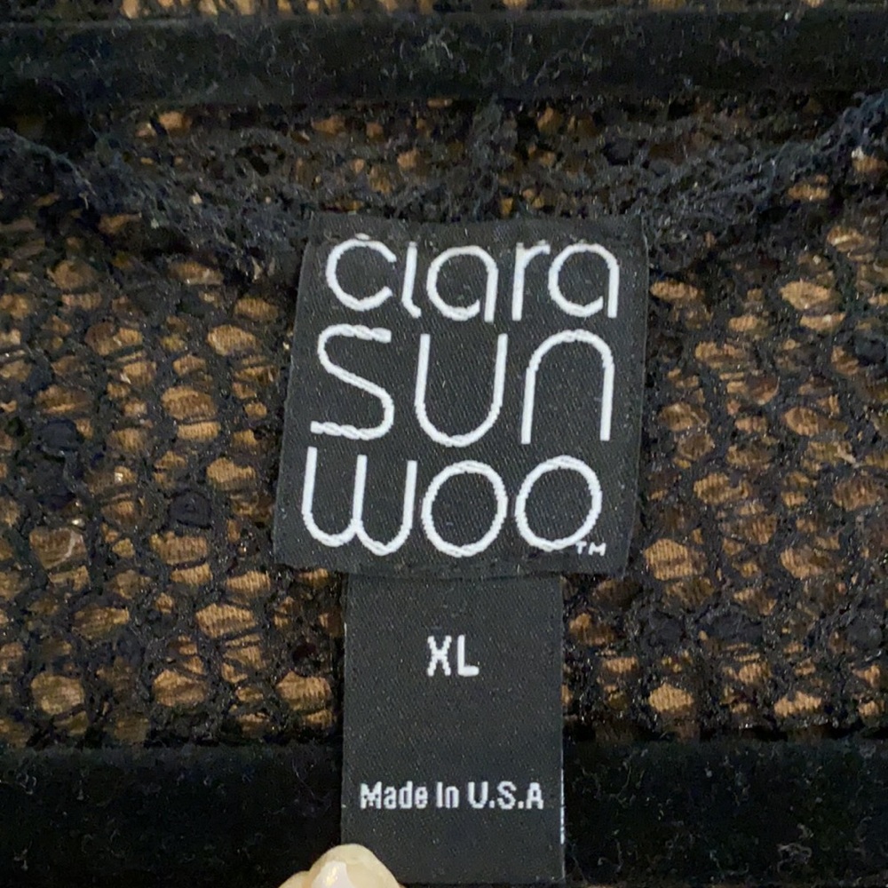 Rare NWOT Clara Sun Woo Duster w/ Branches Motif - Picture 7 of 9